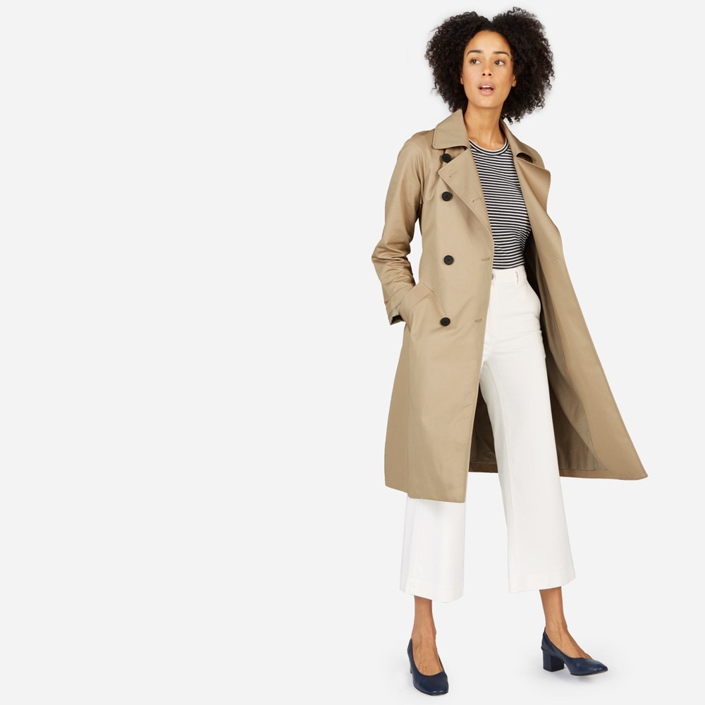 Everlane The Drape Trench Coat